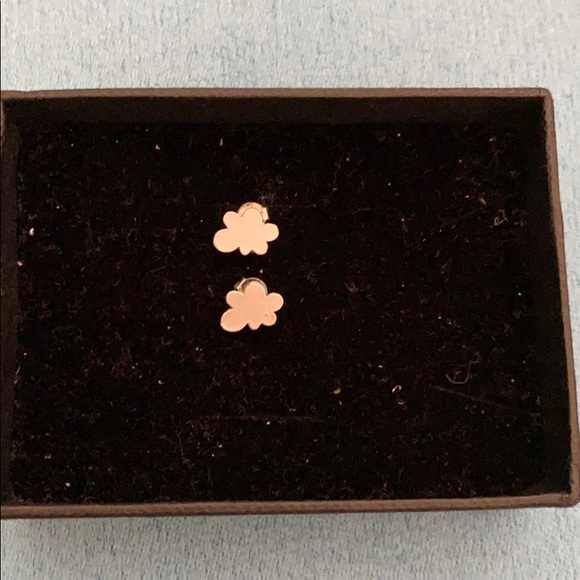 Brand new sterling silver cloud earrings